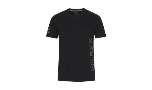 WX CANYON T-Shirt, Onyx Schwarz, Grau Vertikal Wiley X