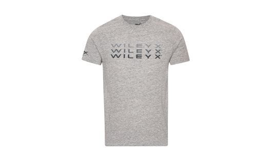 WX Core T-Shirt, Grau Meliert mit Wiley X Fade, 