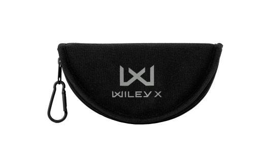 WX Etui, Semi Hard mit Molle Strap, Schwarz mit WX/Wiley X Logo
