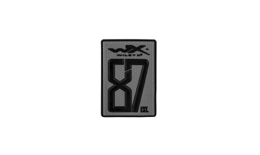 WX Patch 87est., 55 x 80 mm, Grau