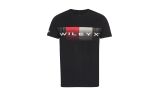 WX Core T-Shirt, Baumwolle Schwarz - Punktmuster mit Wiley X,  Image Thumbnail