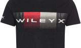 WX Core T-Shirt, Baumwolle Schwarz - Punktmuster mit Wiley X,  Image Thumbnail