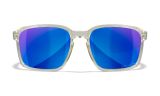 WX ALFA, Gläser: CAPTIVATE™ Polarisierend Blau Spiegel, Gestell: Glänzend Transparent Image Thumbnail