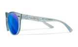 WX COVERT, Gläser: CAPTIVATE™ Polarisierend Blau Spiegel, Gestell: Glänzend Transparent Hellblau Image Thumbnail