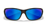 WX GRAVITY, Gläser: CAPTIVATE™ Polarisierend Blau Spiegel, Gestell: Transparent Schwarz Image Thumbnail