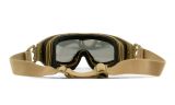 SPEAR DUAL LENS, Gläser: Grau/Klar/Helles Orange, Gestell: Matt Tarnfarbe Image Thumbnail
