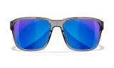 WX TREK, Gläser: CAPTIVATE™ Polarisierend Blau Spiegel, Gestell: Glänzend Transparent Dunkelgrau Image Thumbnail
