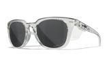 WX ULTRA, Gläser: CAPTIVATE™ Polarisierend Grau, Gestell: Glänzend Transparent Hellgrau Image Thumbnail