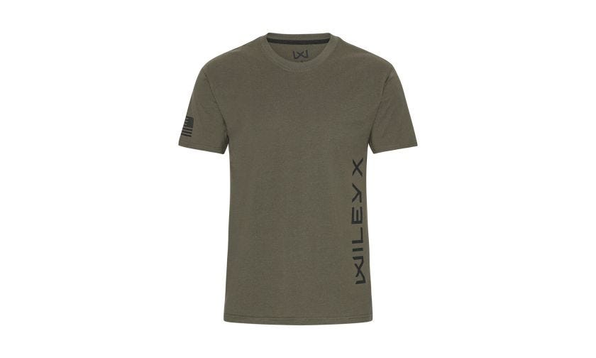 WX CANYON T-Shirt, Sage Grün, Armee Grün Vertikal Wiley X Image