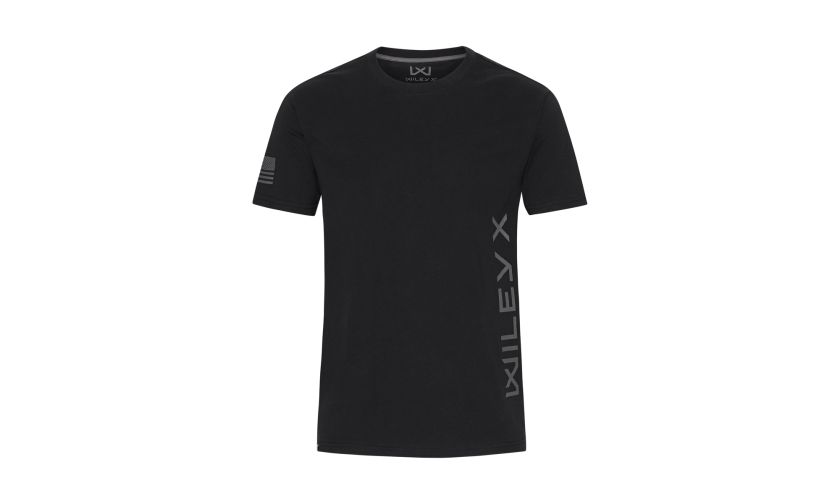 WX CANYON T-Shirt, Onyx Schwarz, Grau Vertikal Wiley X Image