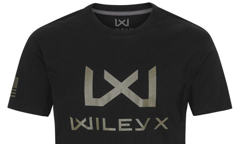 WX CANYON T-Shirt, Onyx Schwarz, Sage Grün WX/Wiley X Image