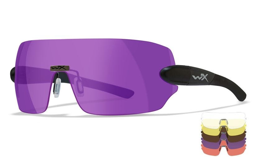WX DETECTION, Gläser: Klar/Gelb/Orange/Violett/Kupfer, Gestell: Matt Schwarz Image