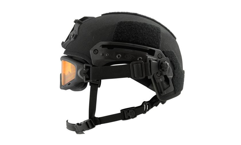 SPEAR - NERVE, Team Wendy Exfil® Helmet, Rail Attachement System - Schwarz Image