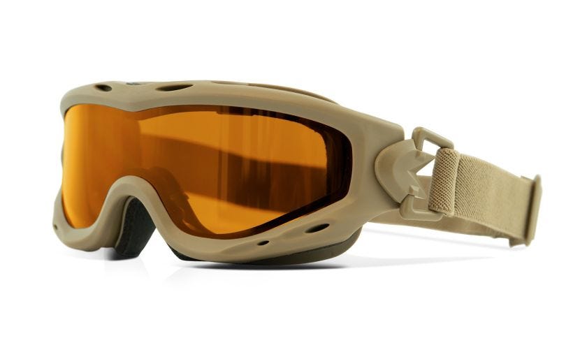SPEAR DUAL LENS, Gläser: Grau/Klar/Helles Orange, Gestell: Matt Tarnfarbe Image