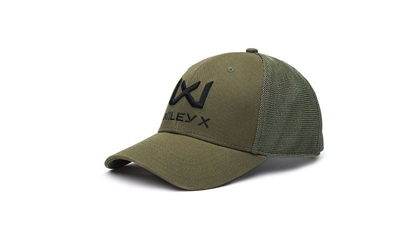 Trucker Cap, Olivgrün, Schwarz WX/Wiley X Image