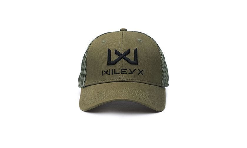 Trucker Cap, Olivgrün, Schwarz WX/Wiley X Image
