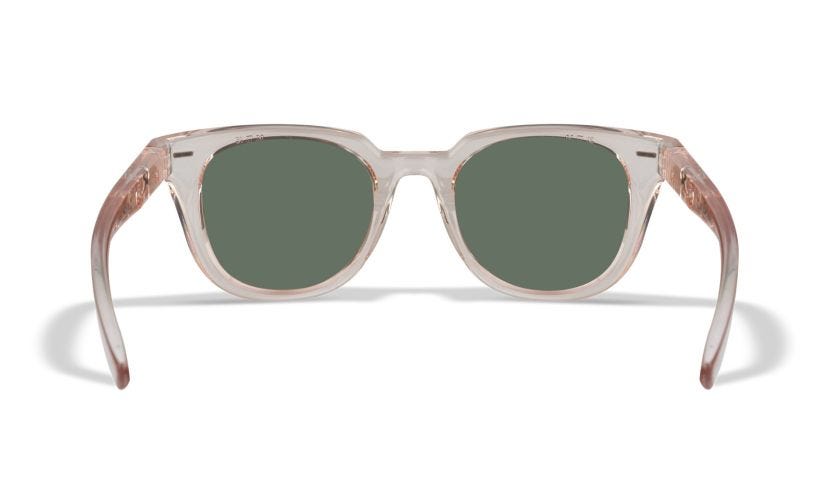 WX ULTRA, Gläser: CAPTIVATE™ Polarisierend Roségold Spiegel, Gestell: Glänzend Transparent Rosa Image